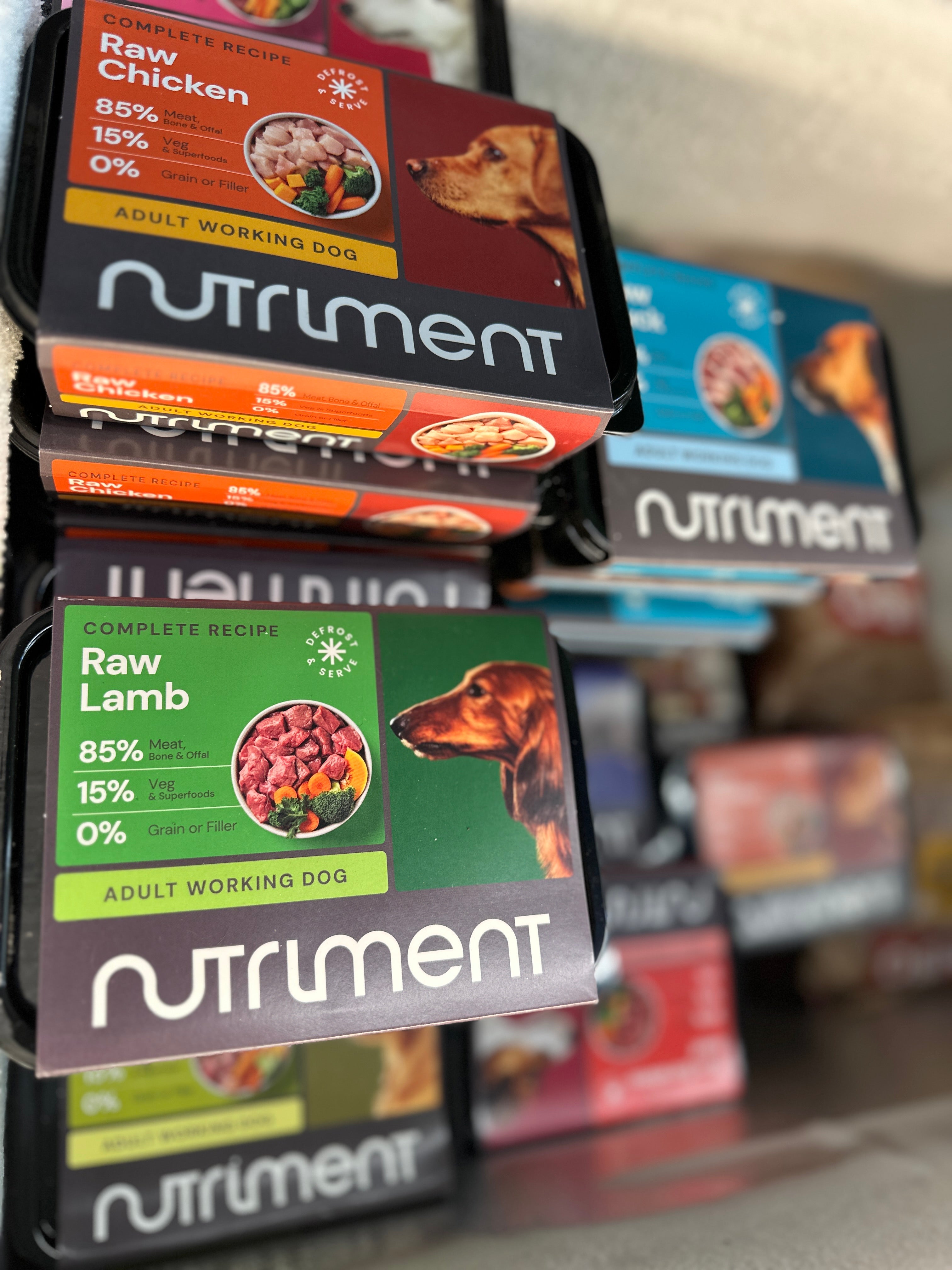 Frozen raw dog food in Cranleigh
