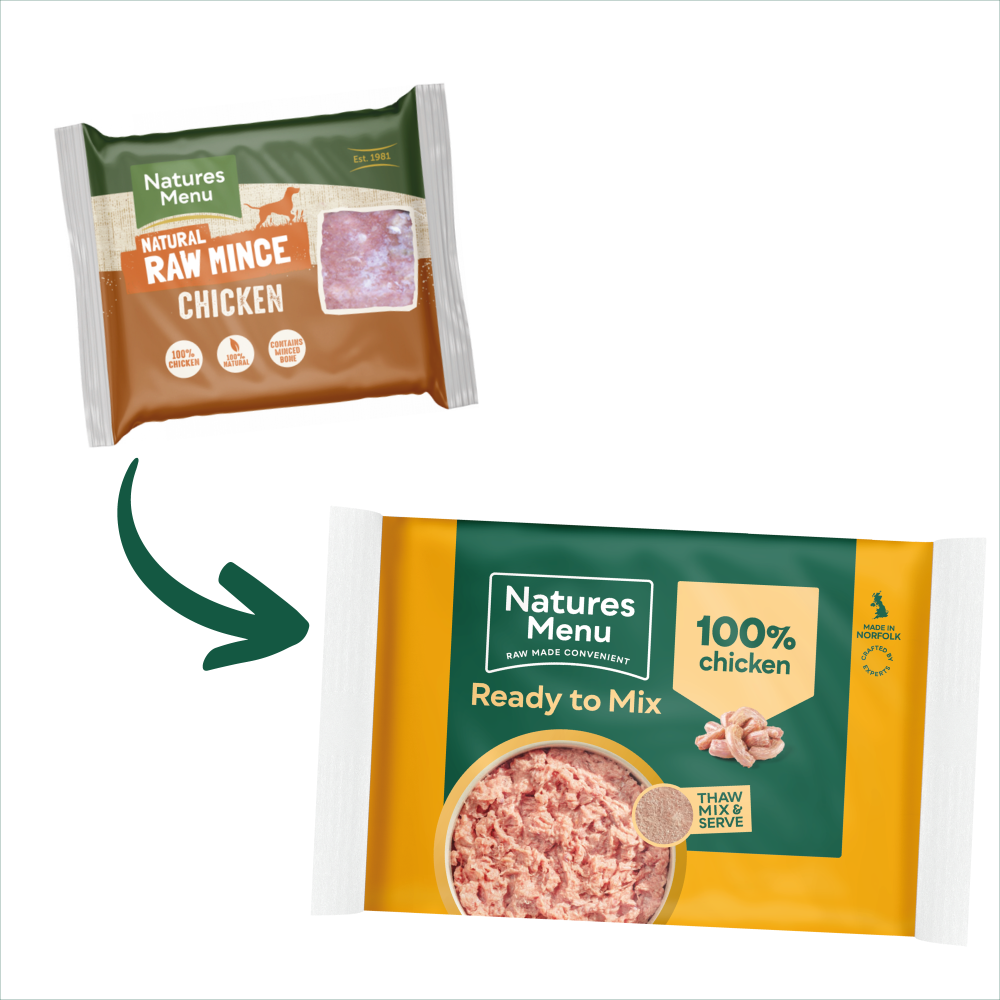 Natures Menu Frozen Chicken Mince 400g