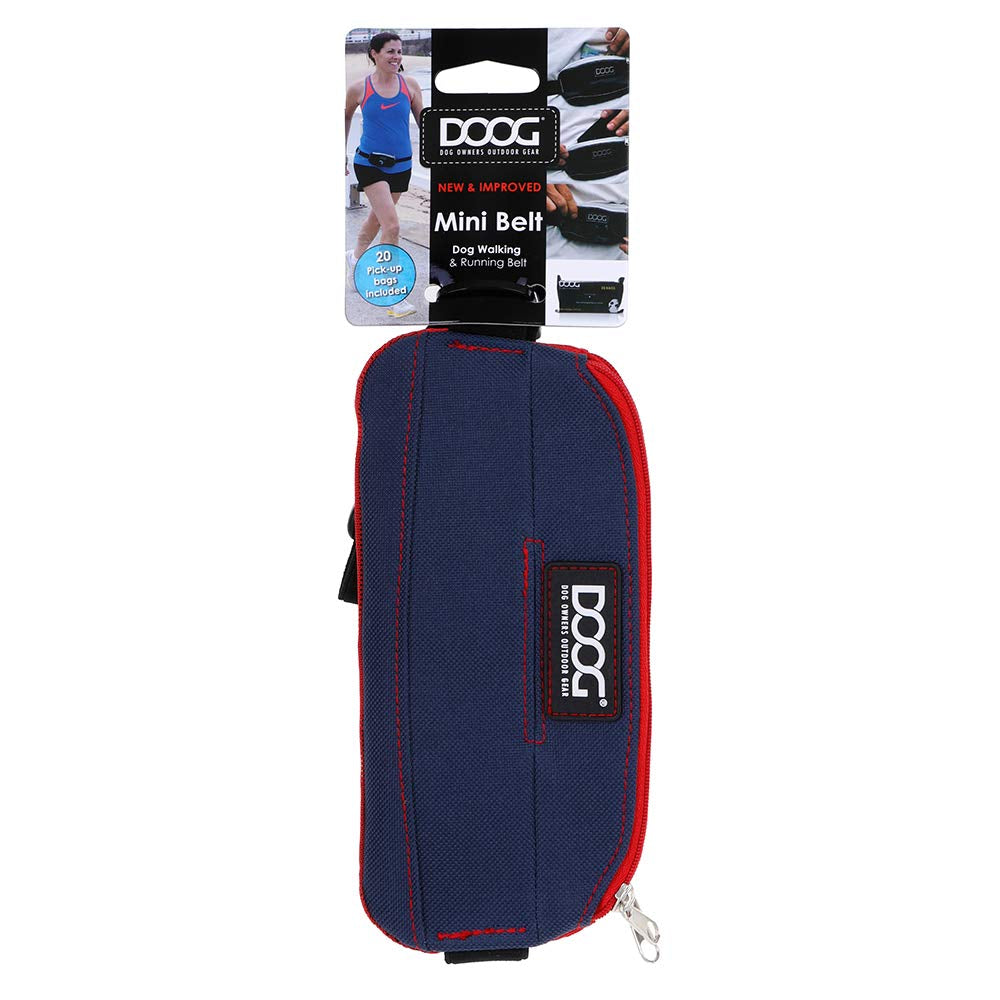 DOOG Mini Belt - Navy & red