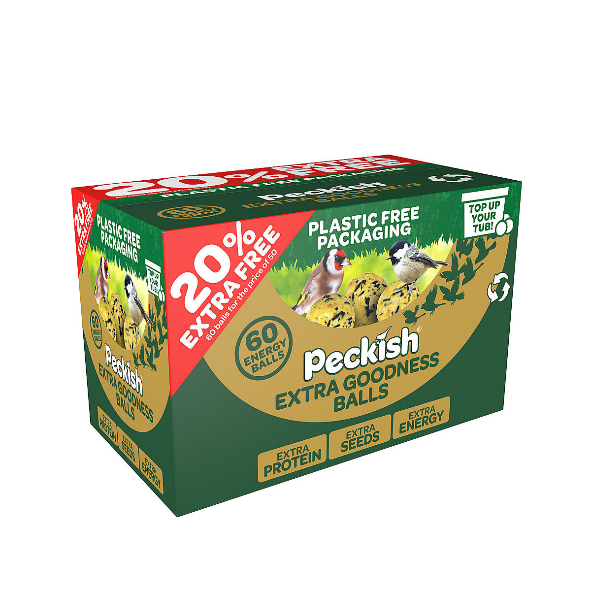 Peckish Extra Godness Balls