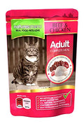 Natures Menu Cat Adult Pouch Beef & Chicken 12x100g