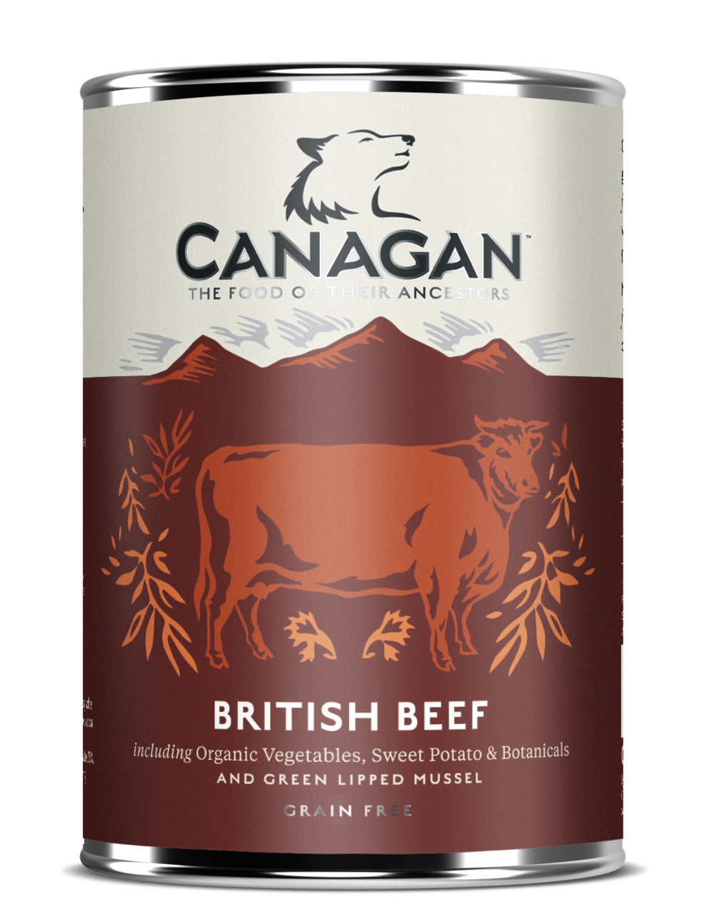 Canagan Can - British Braised Beef For Dogs 400g