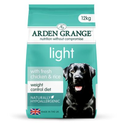 Arden Grange Adult Light Dog Chicken & Rice 12kg