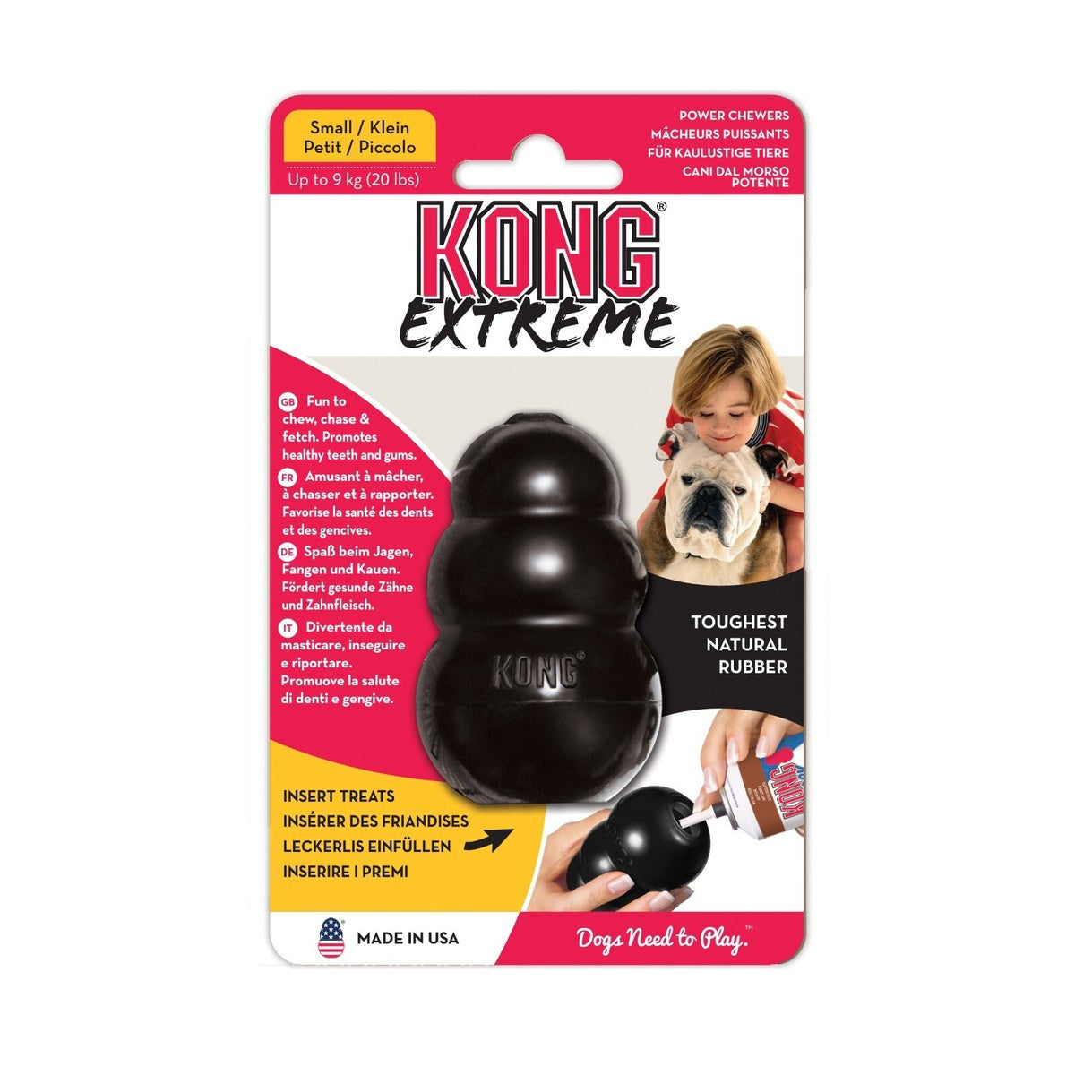 KONG Extreme Black Small