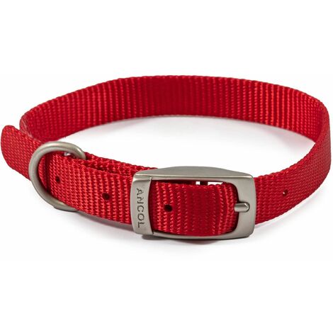 Ancol Nylon Collar Red 12 Inch