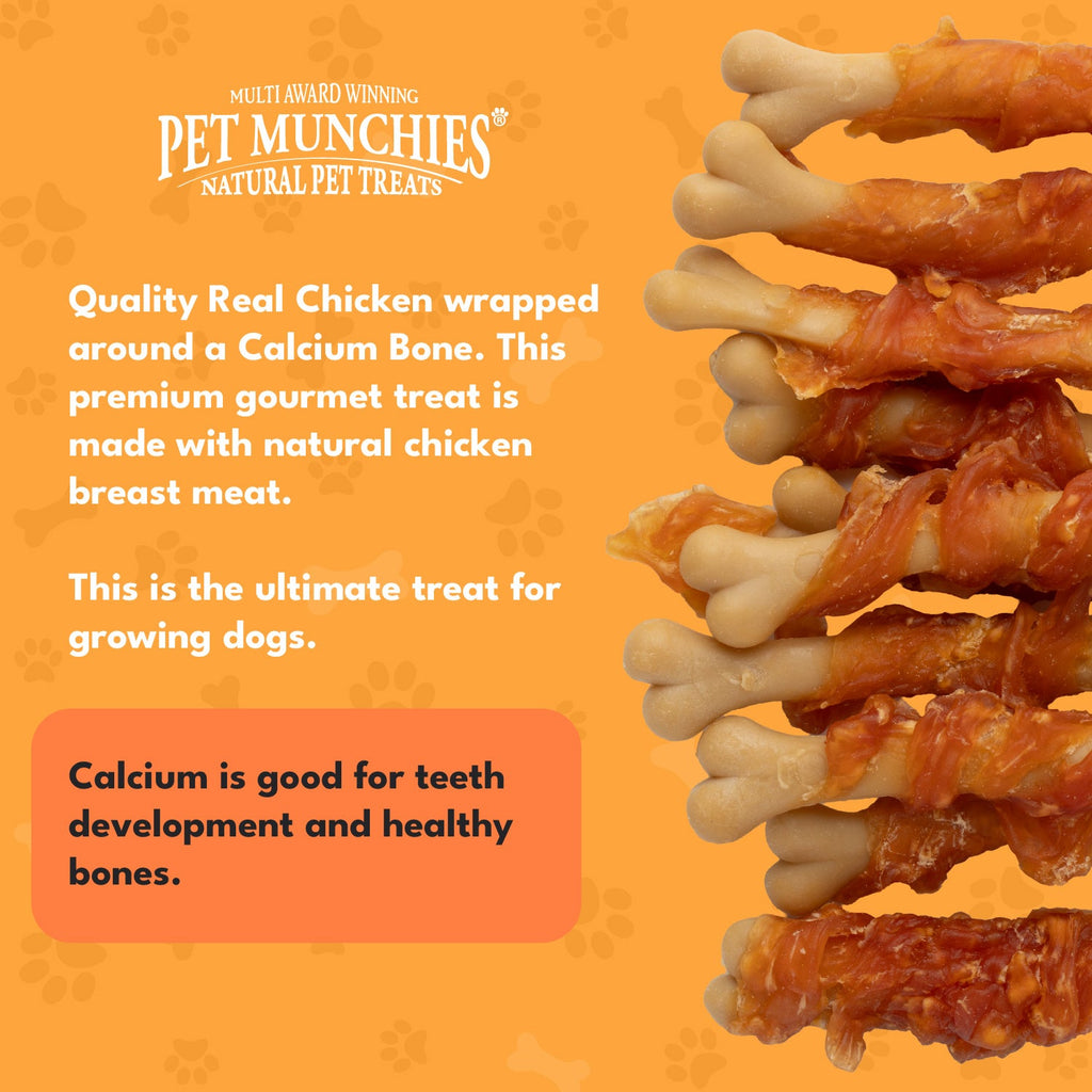 Pet Munchies Chicken and Calcium Bones 100g