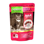 Natures Menu Cat Pouch Adult Beef and Chicken 100g