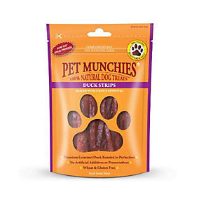 Pet Munchies Duck Strips 90g