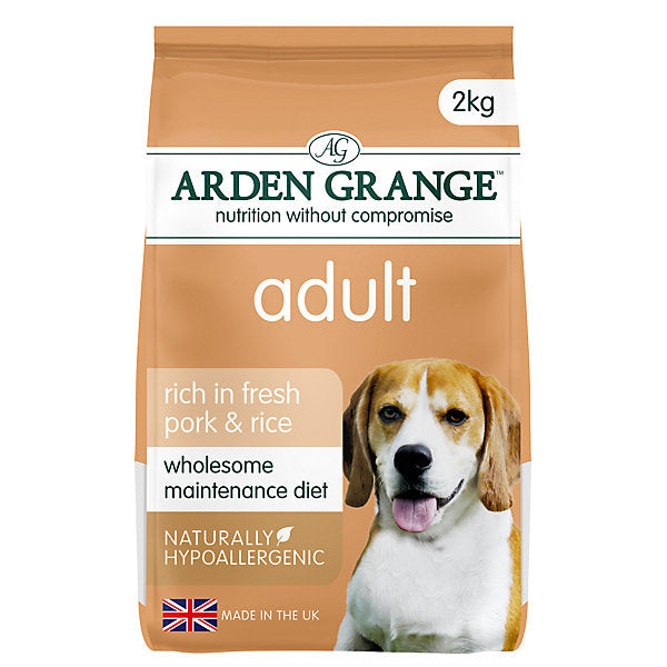Arden Grange Adult Pork & Rice 2kg