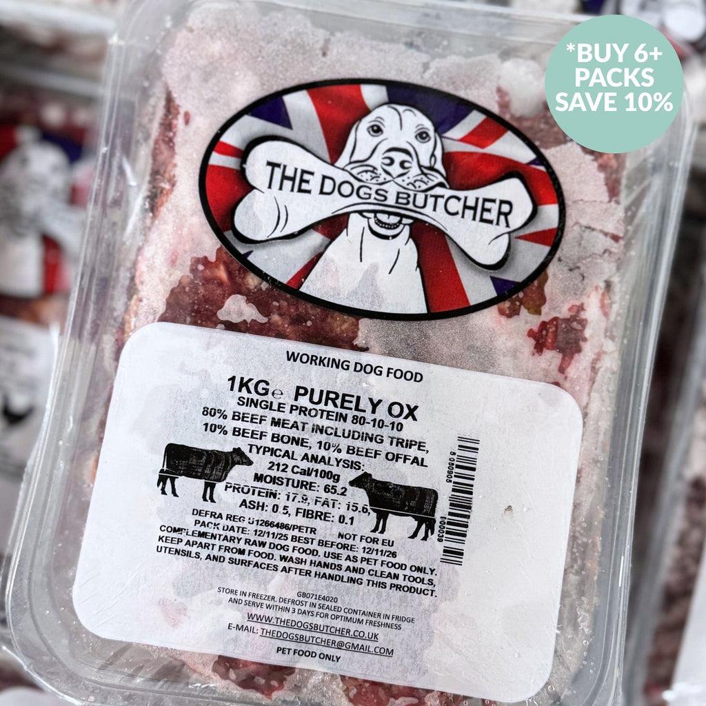 The Butchers Dog Purely Ox 1kg