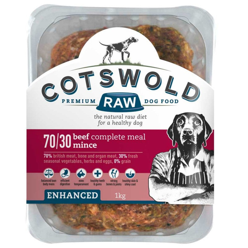 Cotswold 70/30 Beef Enhanced 1kg
