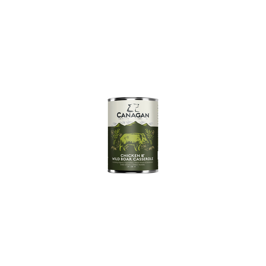 Canagan Can - Chicken & Wild Boar Casserole For Dogs 400g x 6