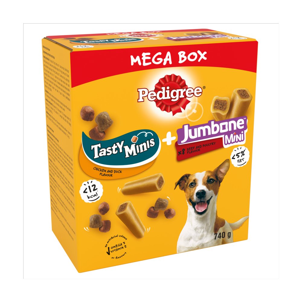 Pedigree Tasty Minis & Jumbone Mega Box