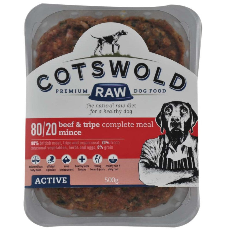 Cotswold 80/20 Beef & Tripe 500g