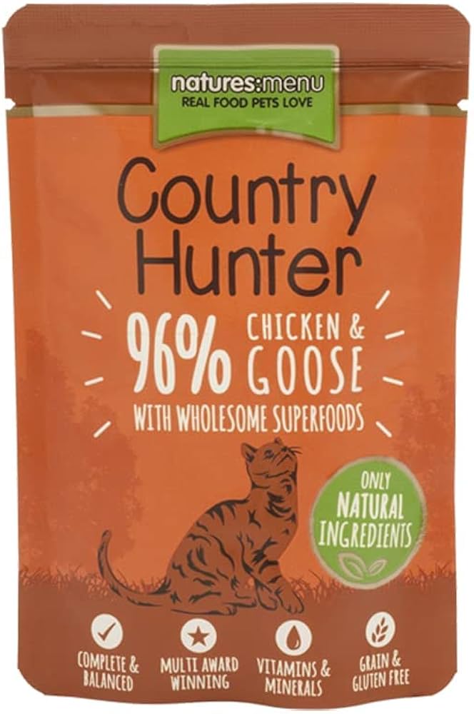 Natures Menu CH Cat Pouch Chicken & Goose (6Pk) 85g