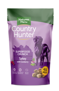Natures Menu Country Hunter Dog Superfood Crunch Turkey 1.2kg