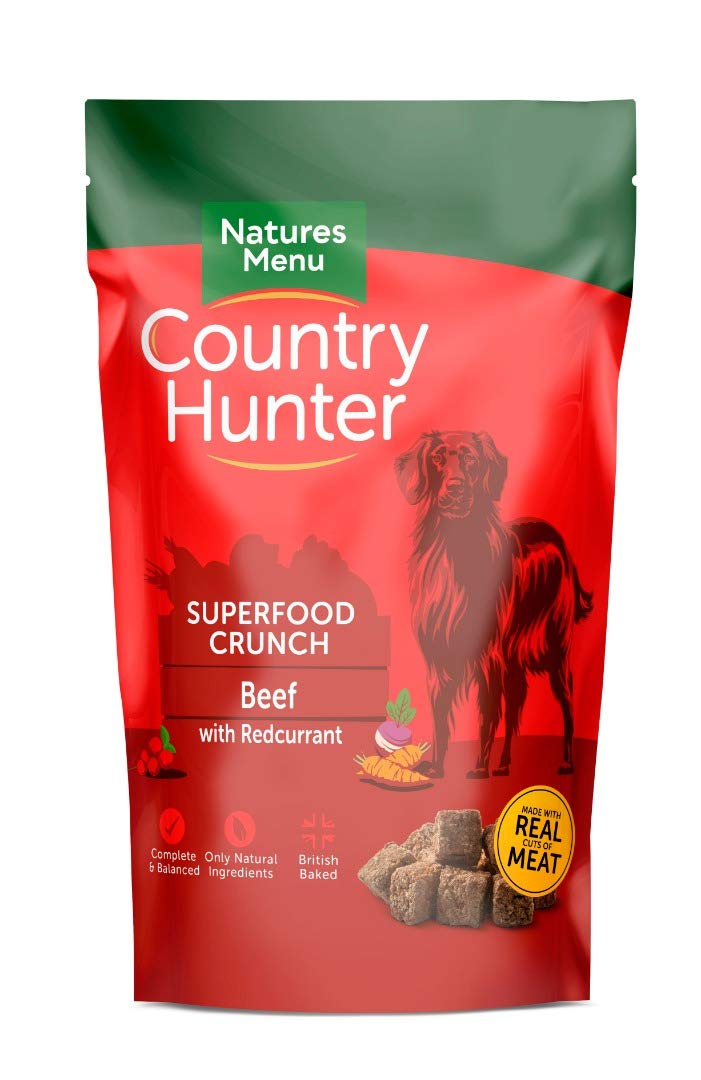 Natures Menu Country Hunter Dog Superfood Crunch Beef 1.2kg