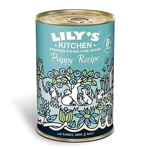 Lilys Kitchen Puppy Recipe Turkey & Duck 400g