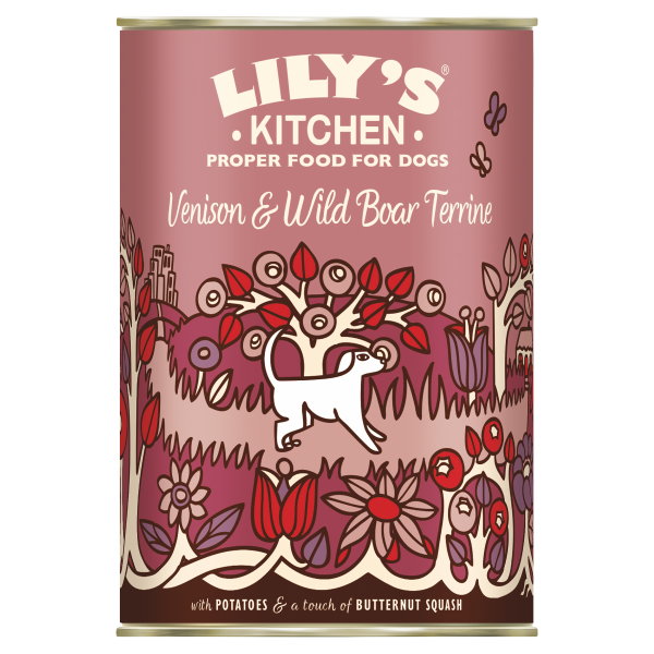 Lilys Kitchen Venison & Wild Boar Terrine 400g