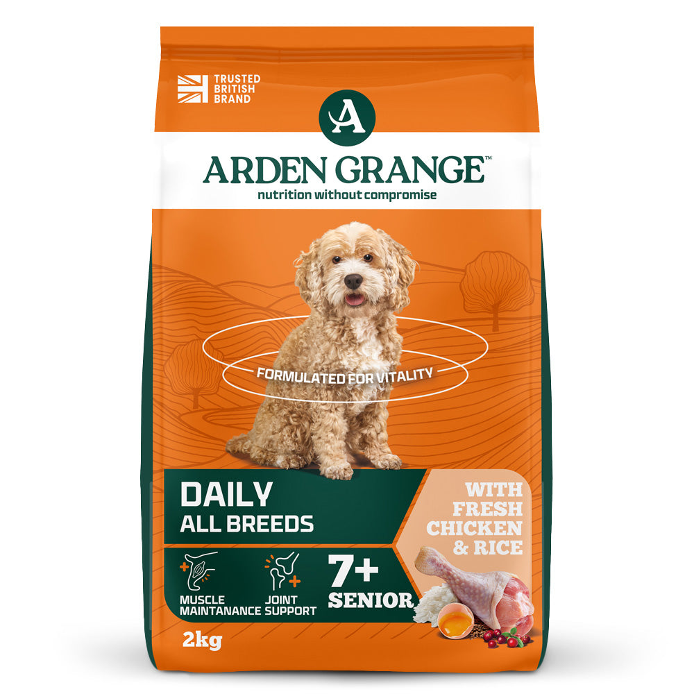 Arden Grange Chicken & Rice Senior 2kg