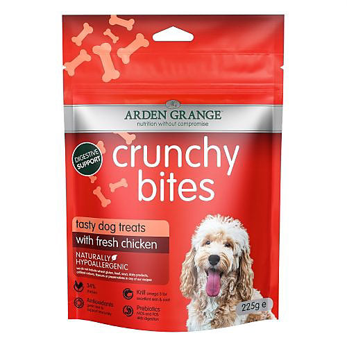 Arden Grange Crunchy Bites Chicken 225g