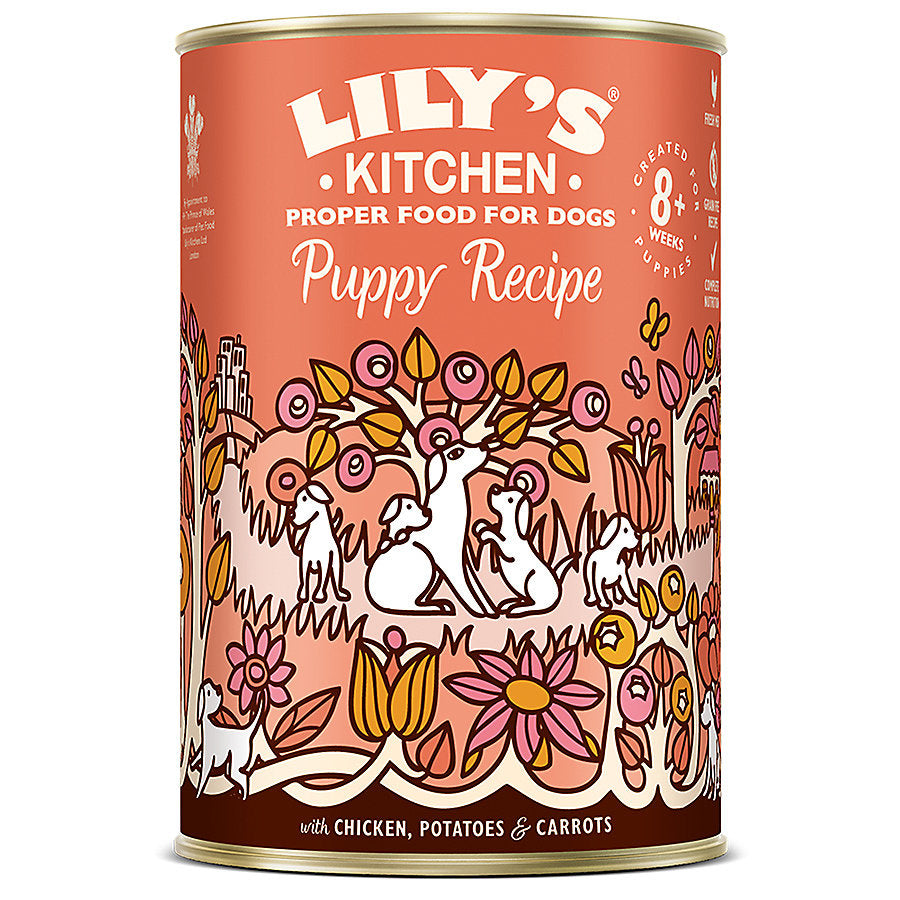 Lilys Kitchen Chicken Dinner For Puppies 400g