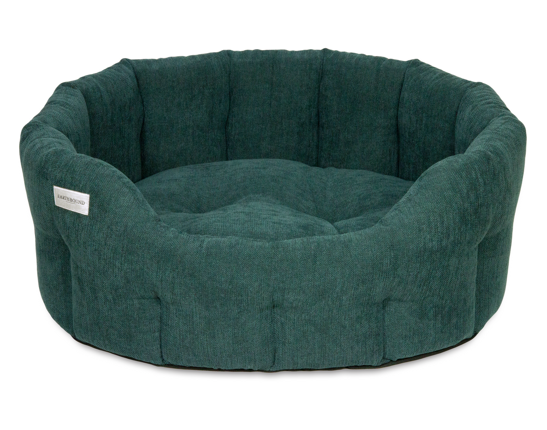 Earthbound Round Orkney Bed Evergreen LARGE