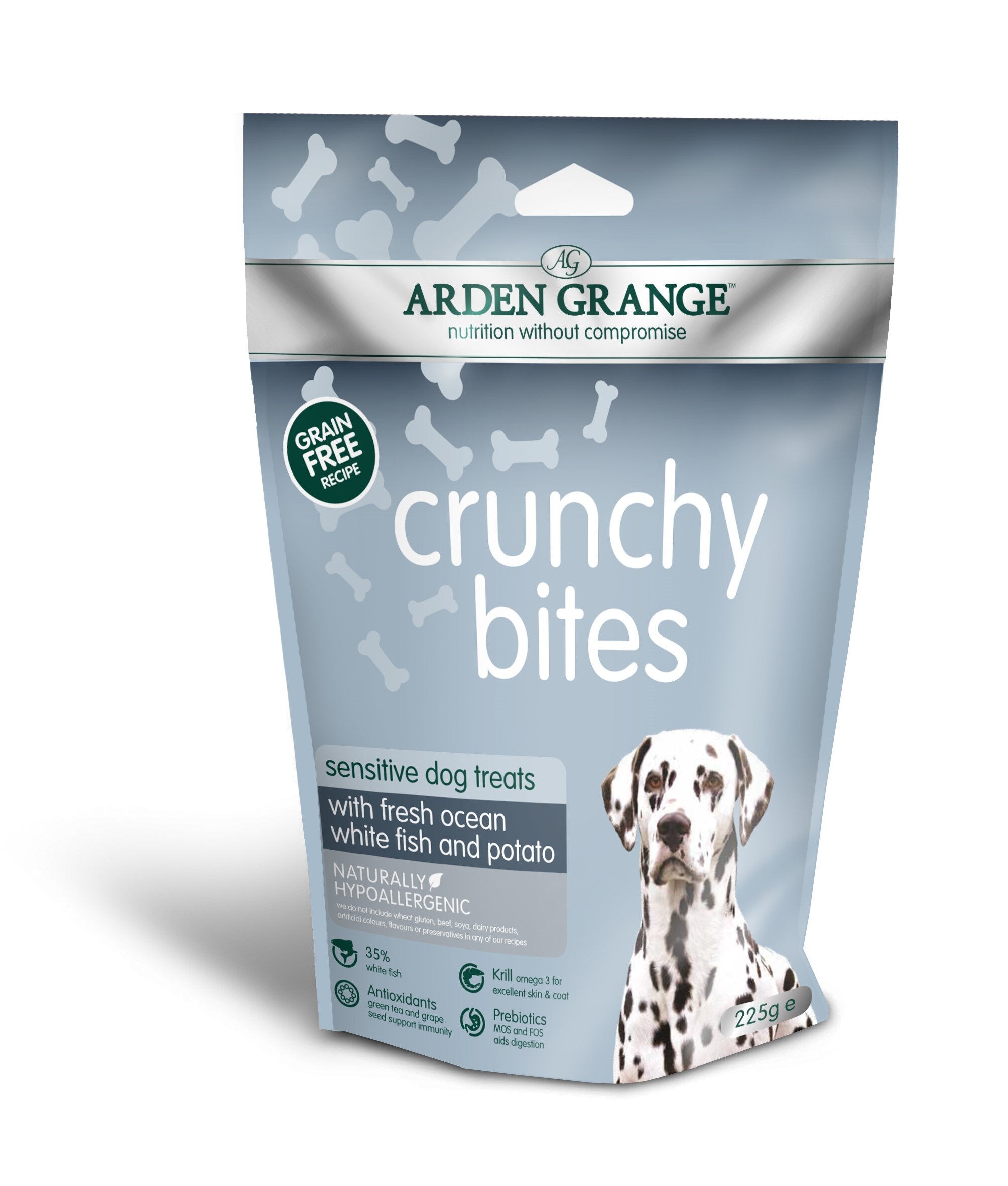 Arden Grange Crunchy Bites Sensitive 225g