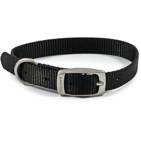 Ancol Nylon Collar Black 18 Inch