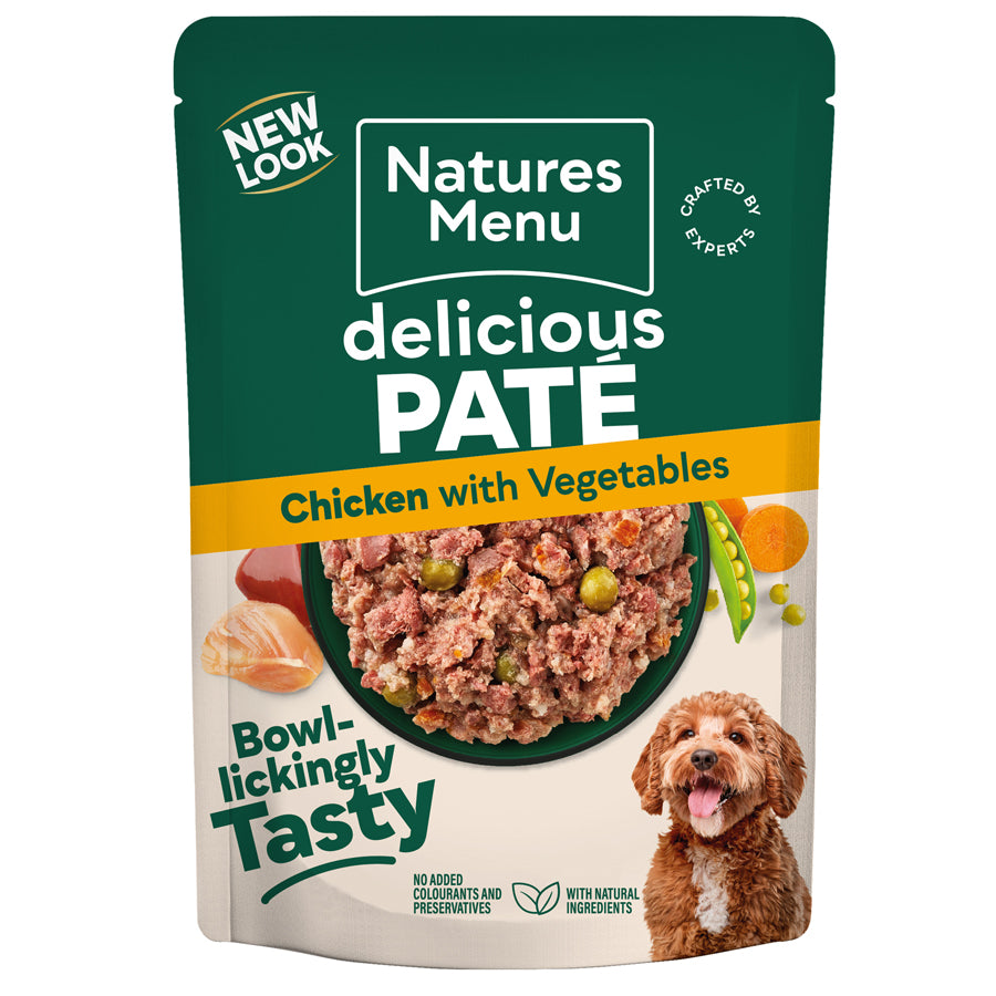 Natures Menu Dog Adult Pouch Chicken With Veg & Rice 300g