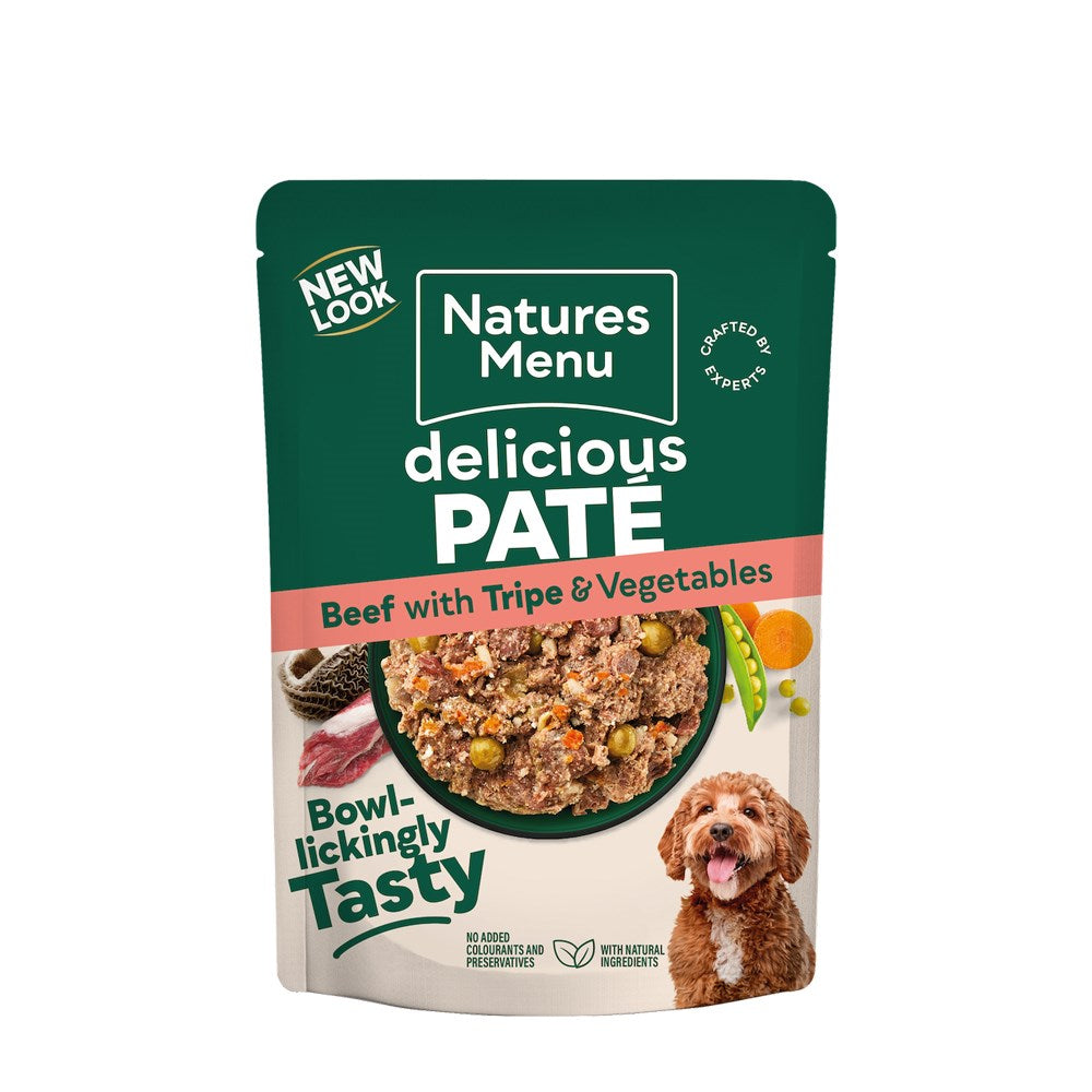 Natures Menu Dog Adult Pouch Original Beef & Tripe 300g