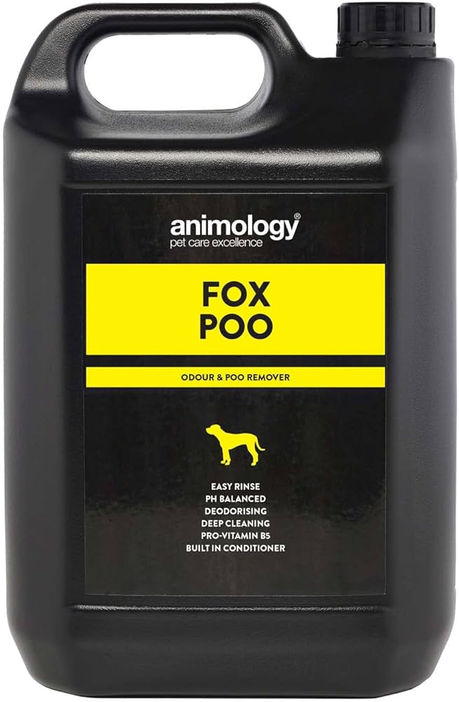 Animology Dog Fox Poo Shampoo 5ltr