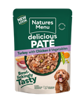 Natures Menu Dog Adult Pouch Turkey & Chicken 300g