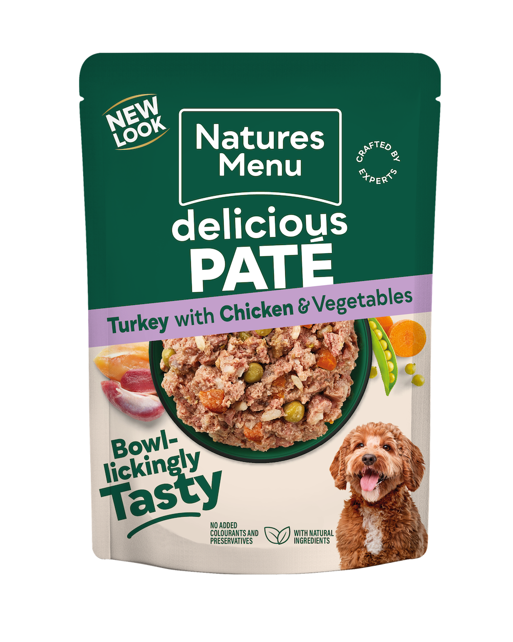 Natures Menu Dog Adult Pouch Turkey & Chicken 300g