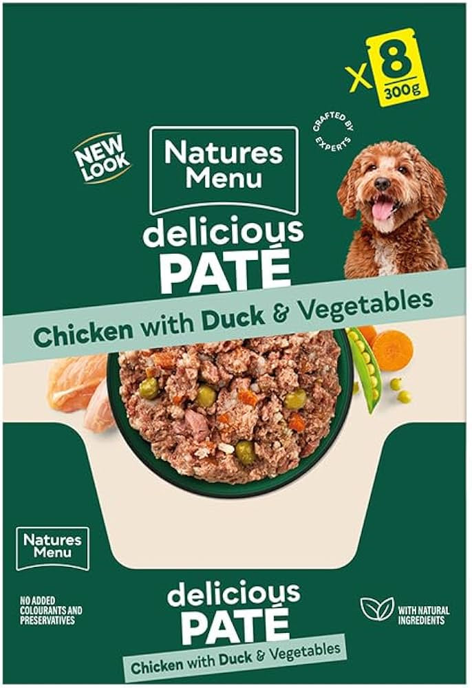 Natures Menu Dog Pouch Adult Chicken & Duck (8Pk) 300g