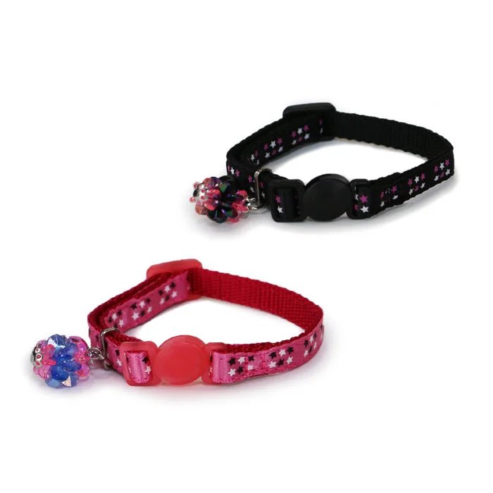 Ancol Kitten Collar Stars Black