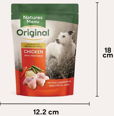 Natures Menu Dog Pouch Adult Chicken 8Pk 300g