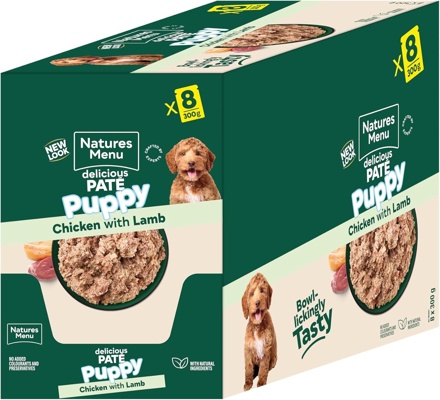 Natures Menu Dog Pouch Puppy and Junior 8Pk 300g