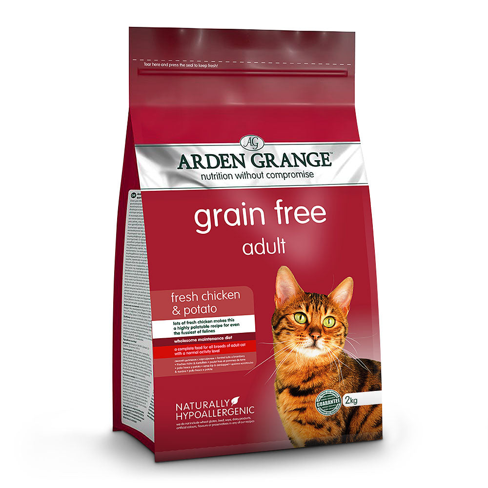 Arden Grange Adult Cat Chicken & Potato 2kg