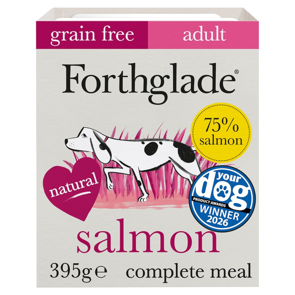 Forthglade Adult Meal Salmon Potato & Veg Grain Free 395g