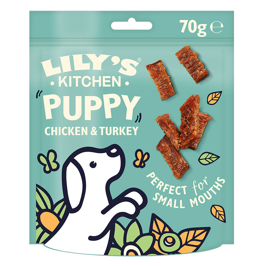Lily's Kitchen Puppy Nibbles Chicken & Salmon   70g