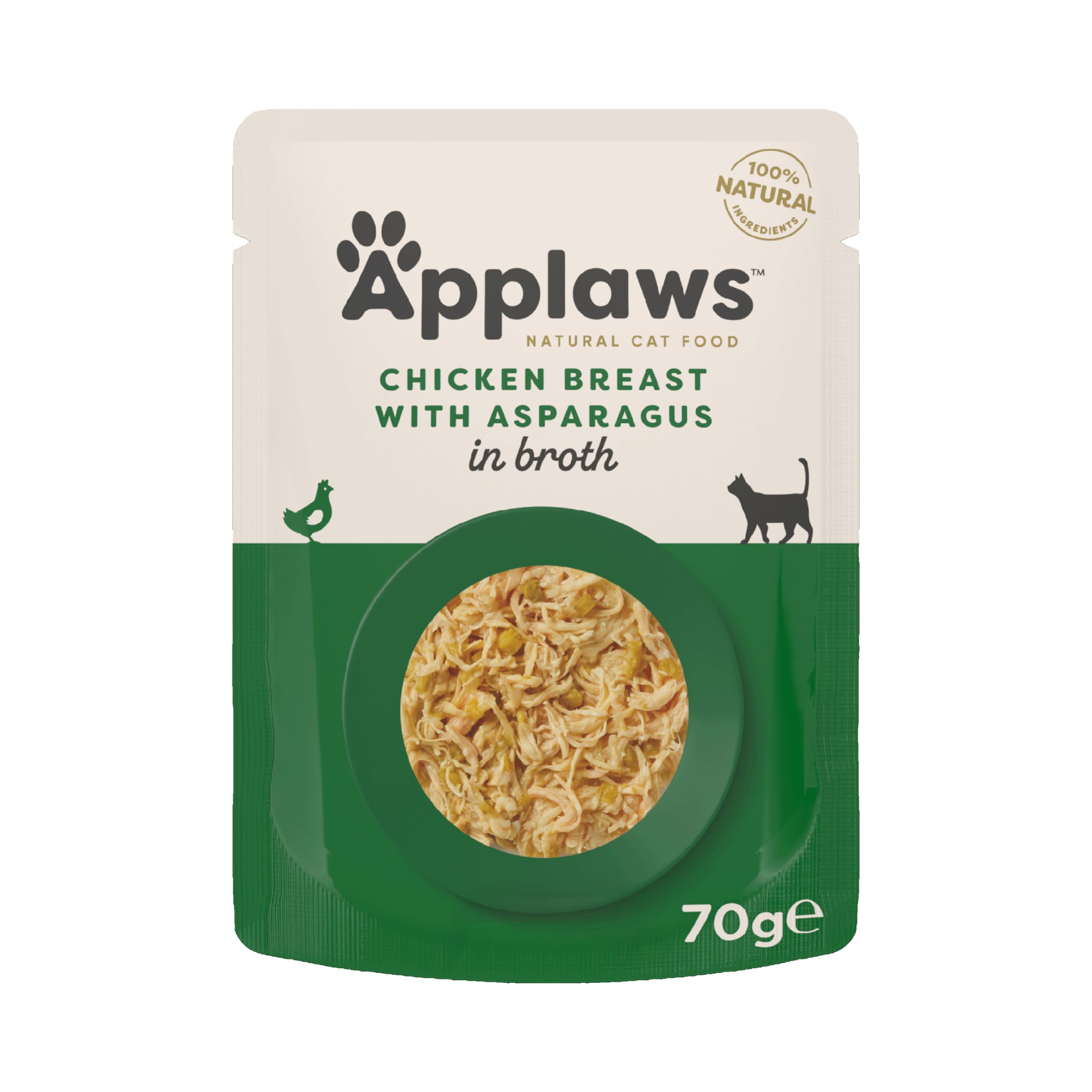 Applaws Cat Pouch Chicken Breast and Asparagus 70g