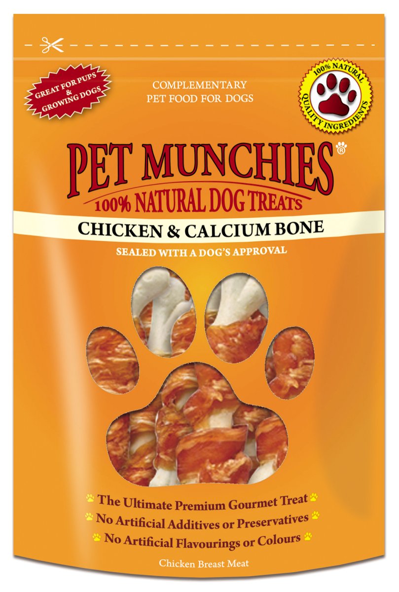 Pet Munchies Chicken and Calcium Bones 100g