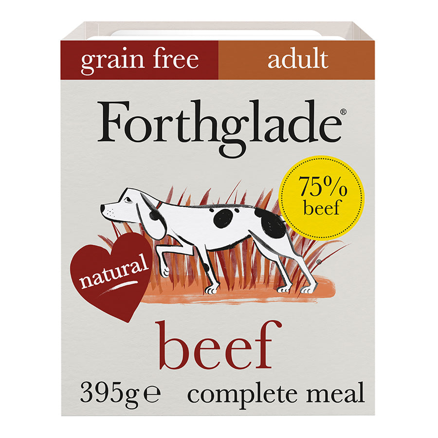 Forthglade Complete Adult Beef Grain Free 395g