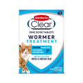 BM Clear Wormer Tablets For Cats (2 Tabs)