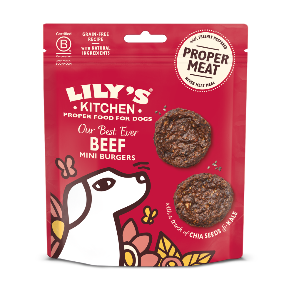 Lily's Kitchen Beef Mini Burgers 70g