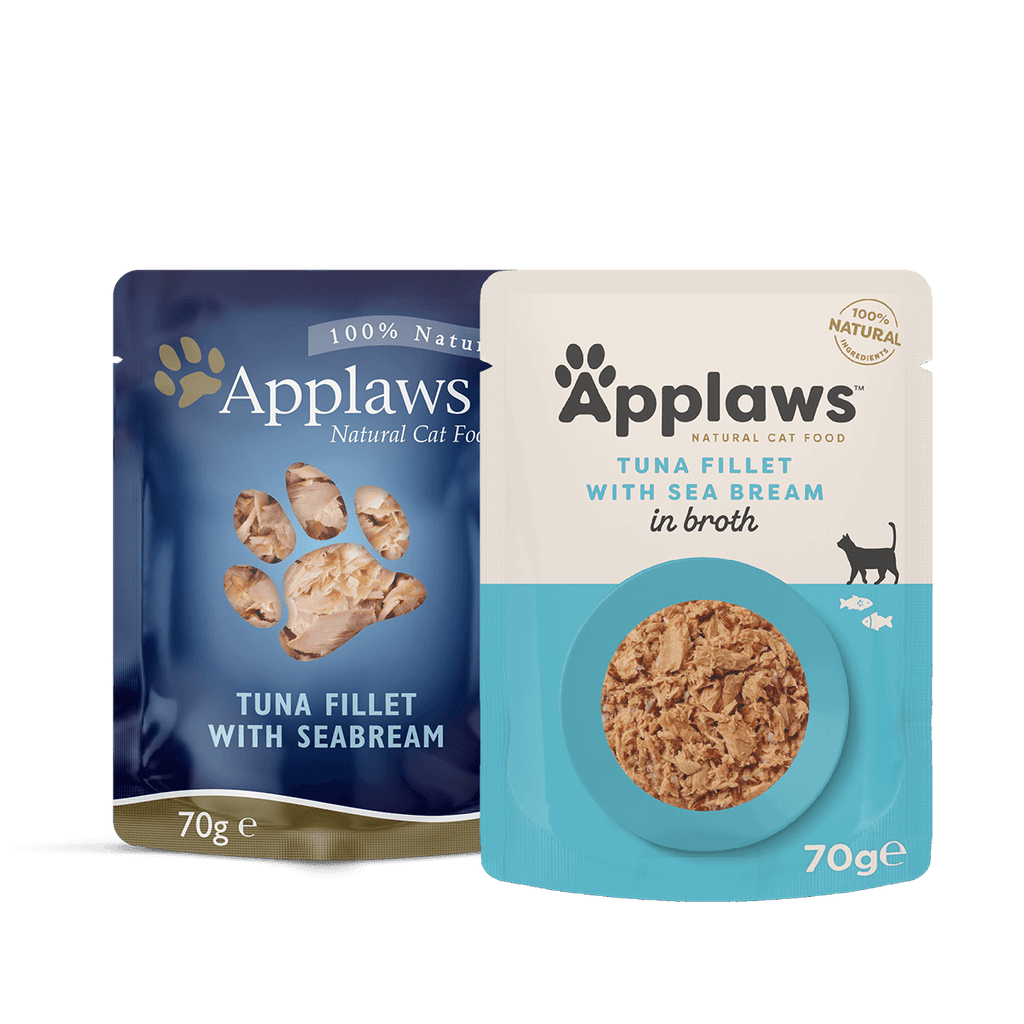 Applaws Cat Pouch Tuna Fillet and Seabream 70g