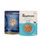Applaws Cat Pouch Tuna Fillet and Seabream 70g