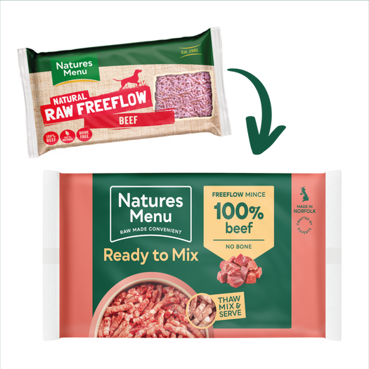 Natures Menu Frozen Freeflow Beef 2kg