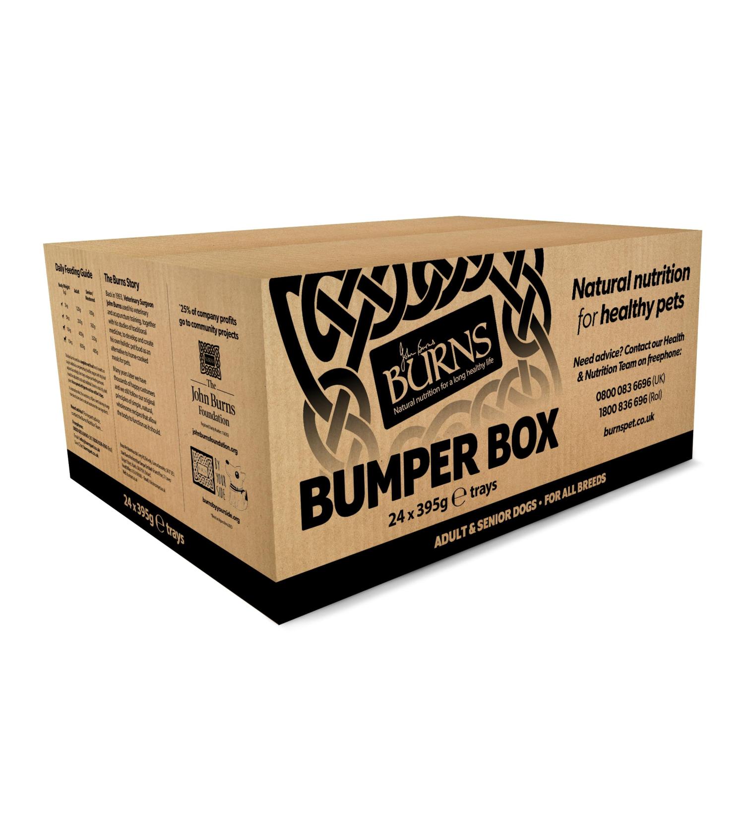 burns chicken box of 8
